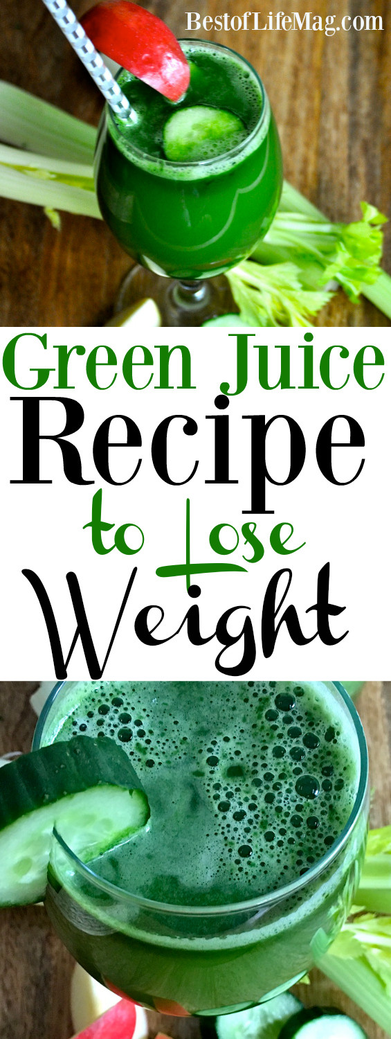 Weight Loss Juice Recipes
 Green Juice Recipe to Lose Weight The Best of Life