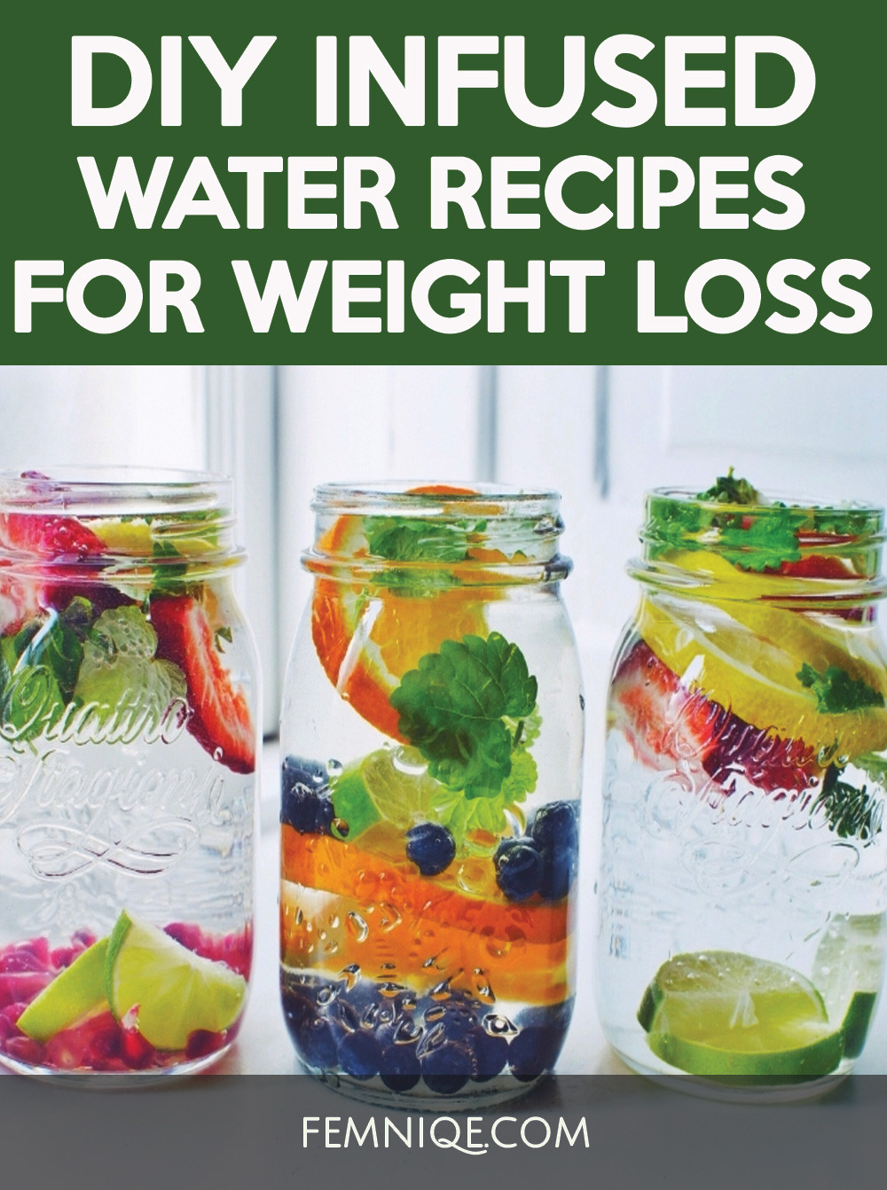 Weight Loss Waters Recipes
 DIY Fruit Infused Water Recipes For Weight Loss – Femniqe
