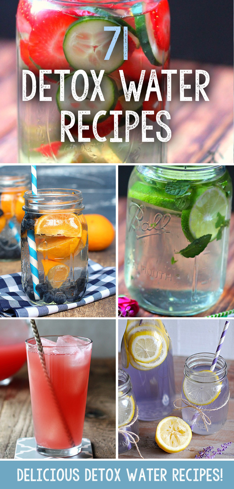 Weight Loss Waters Recipes
 71 Delicious Detox Water Recipes To Help You Lose Weight Fast