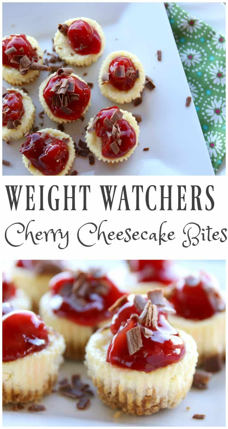 Weight Watcher Cheese Cake Recipe
 Weight Watchers Cherry Cheesecake Bites
