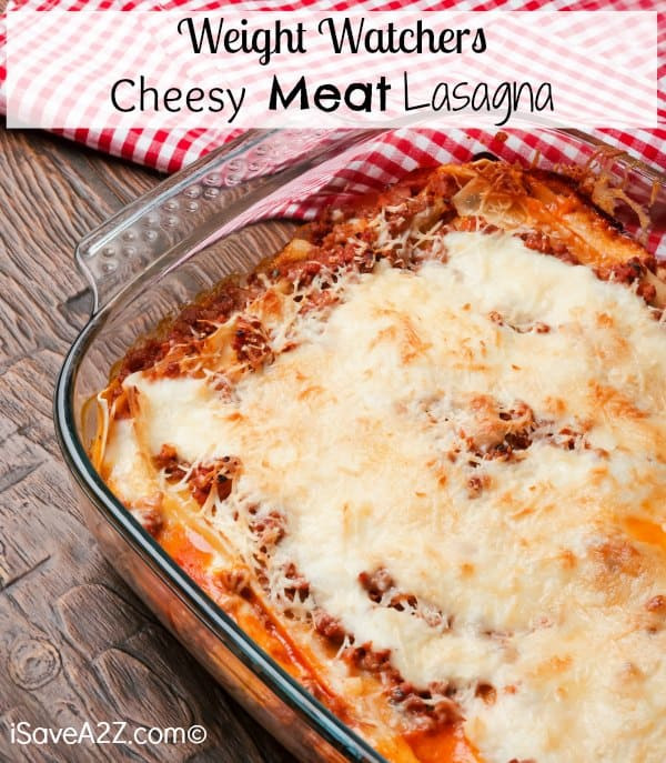 Weight Watcher Slow Cooker Lasagna
 Weight Watchers Lasagna with Meat Sauce ly 8 points per