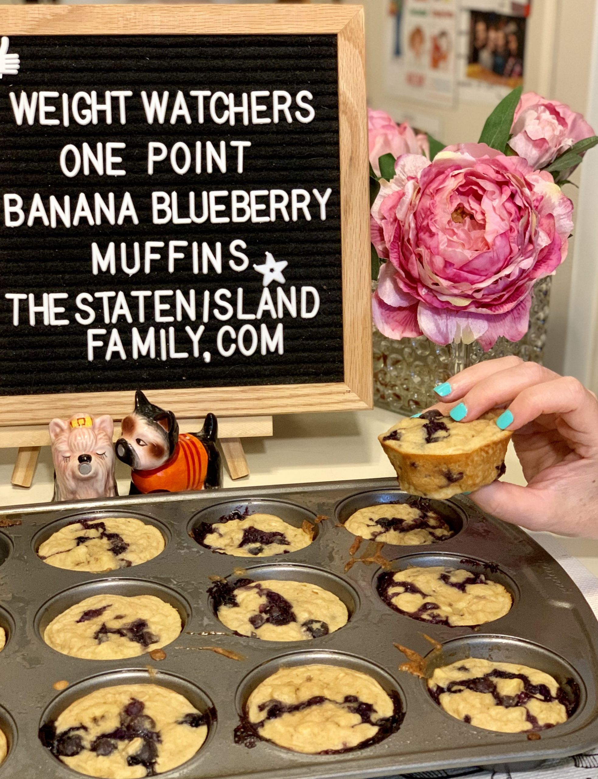 Weight Watchers Banana Muffin Recipes
 Weight Watchers Banana Blueberry Muffins just one point