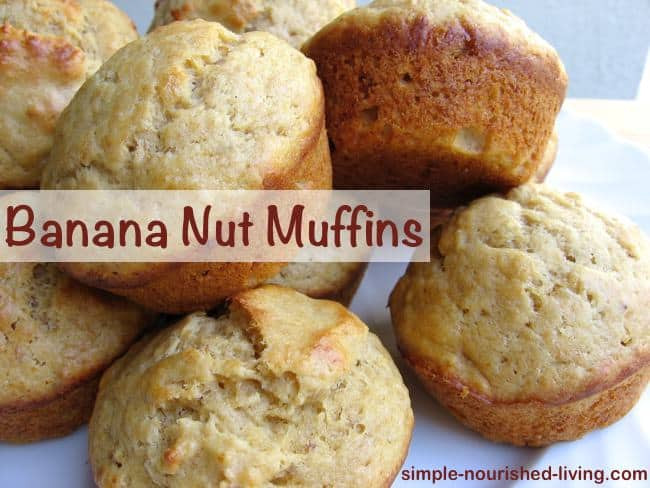 Weight Watchers Banana Muffin Recipes
 Healthy Banana Nut Muffins Recipe