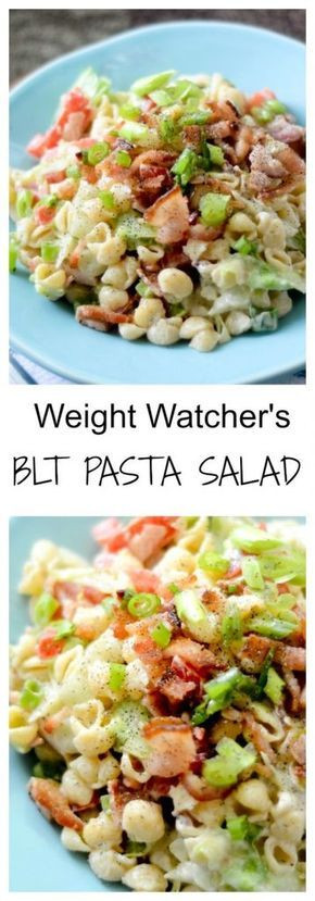 Weight Watchers Blt Pasta Salad
 Weight Watcher’s BLT Pasta Salad