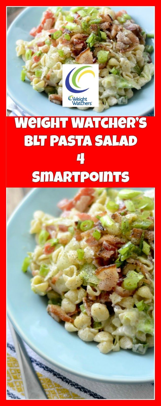 Weight Watchers Blt Pasta Salad
 Weight Watcher’s BLT Pasta Salad 5 Smartpoints