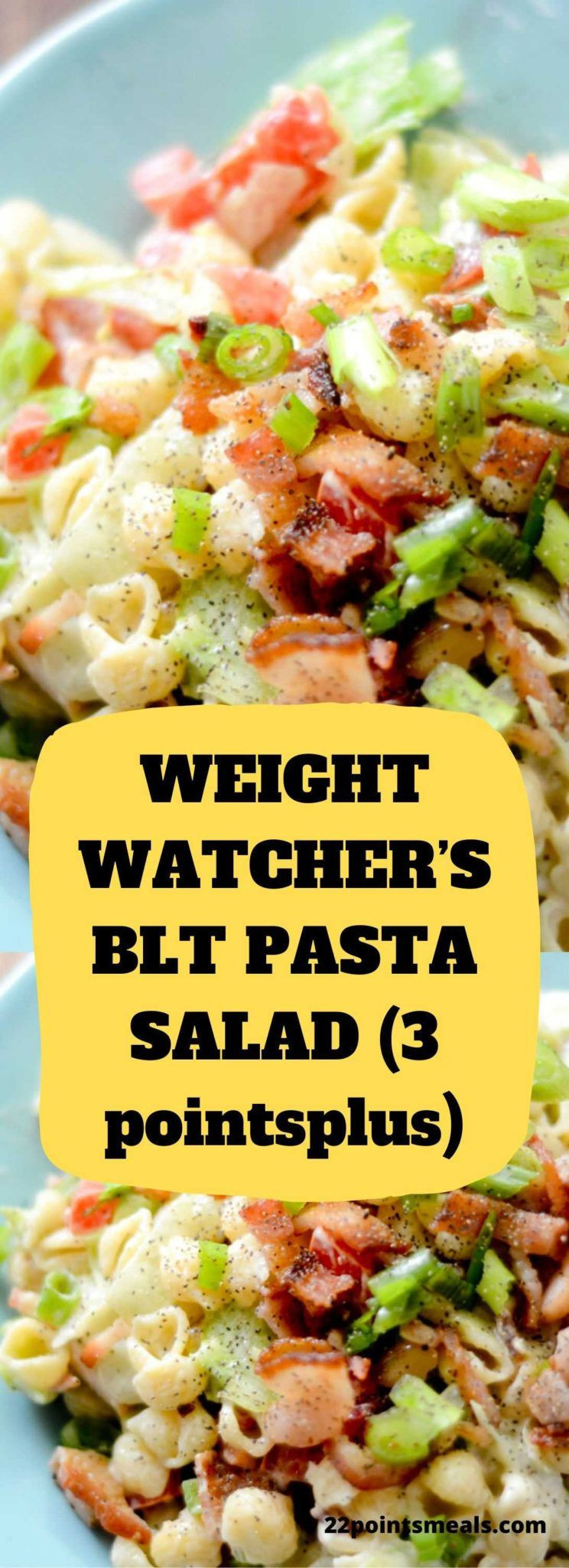 Weight Watchers Blt Pasta Salad
 Pin on Weight Watchers Blue plan