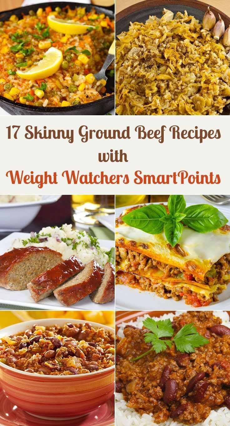 Weight Watchers Dinner Recipes
 17 Skinny Ground Beef Dinner Recipes with Weight Watchers