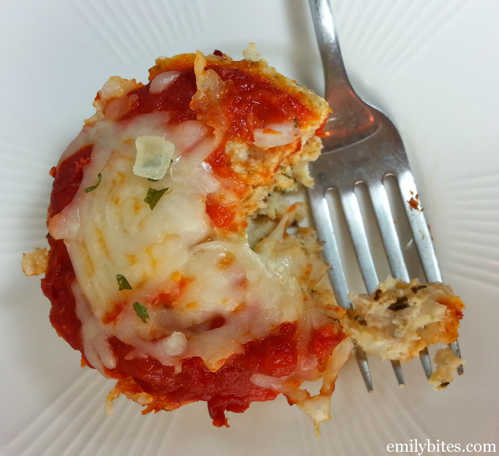 Weight Watchers Meatloaf Muffins
 Chicken Parmesan Meatloaf "Muffins" Emily Bites