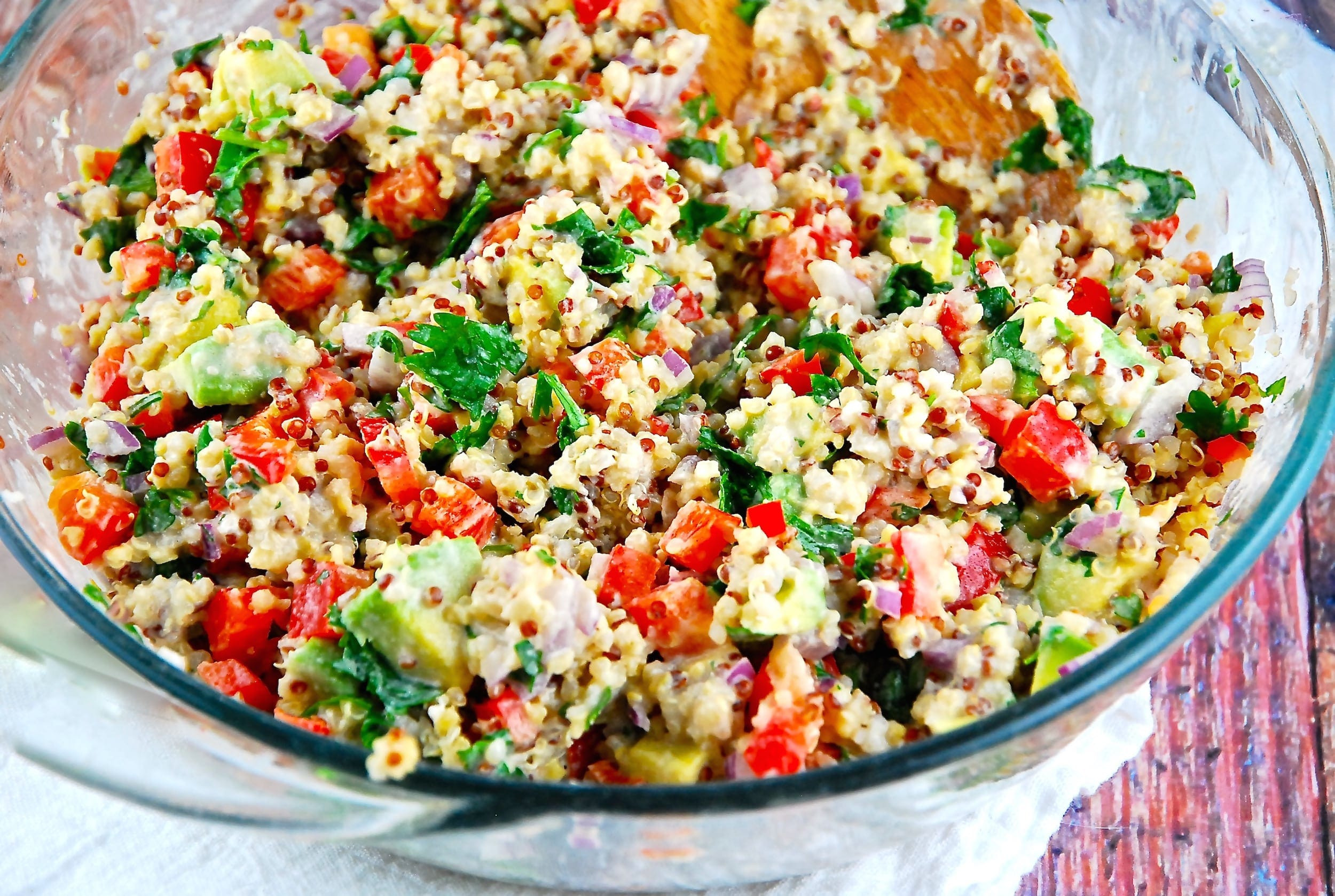 Weight Watchers Quinoa Recipes
 Quinoa Salad with Tahini 6 Points LaaLoosh