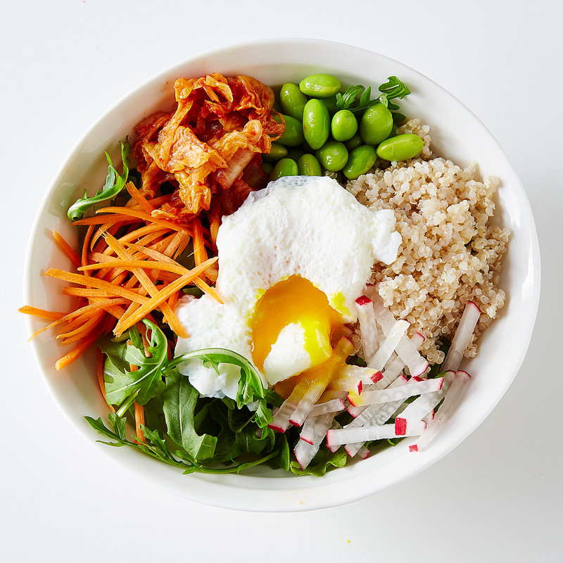 Weight Watchers Quinoa Recipes
 Quinoa and Edamame Bowl with a Poached Egg Meal for e