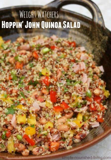Weight Watchers Quinoa Recipes
 Weight Watchers Hoppin John Salad with Quinoa