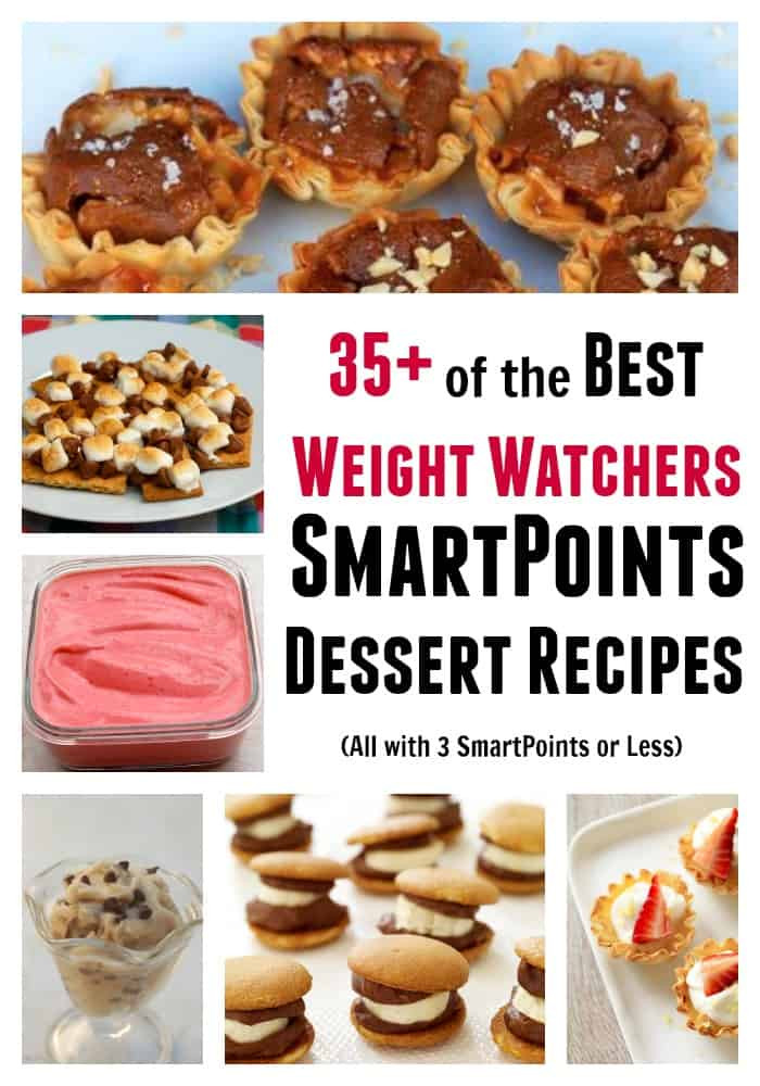 Weight Watchers Smart Points Desserts
 35 Easy Desserts for Weight Watchers with 3 SmartPoints or