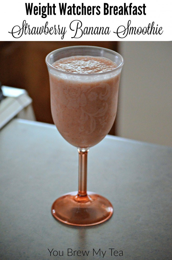 Weight Watchers Smoothies Mix Recipes
 Weight Watchers Breakfast Strawberry Banana Smoothie