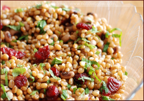 Wheat Berry Salad Recipes
 Wheatberry Salad with Cranberries Feta and Mint
