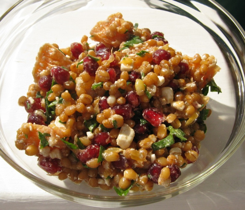 Wheat Berry Salad Recipes
 In Search of Whole Grains Wheat Berry Salad Recipe