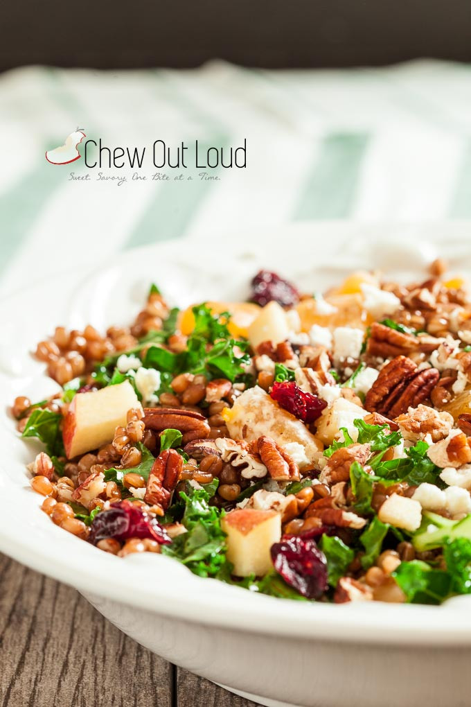 Wheat Berry Salad Recipes
 Wheat Berry Salad with Apples and Cranberries Chew Out Loud
