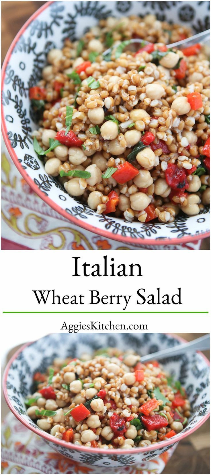 Wheat Berry Salad Recipes
 Italian Wheat Berry Salad Recipe