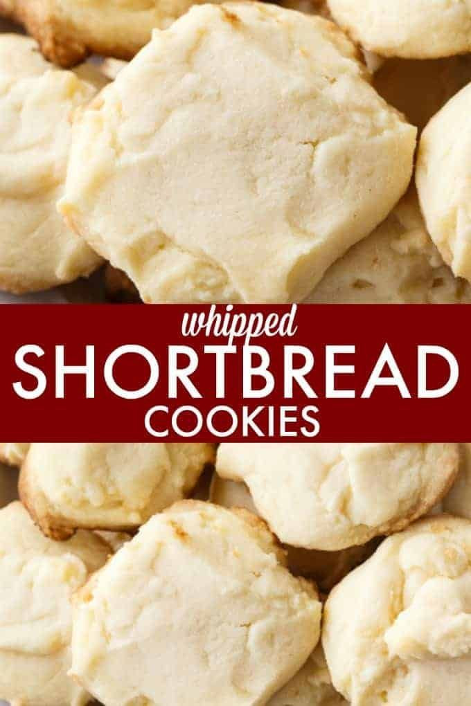 Whipped Shortbread Cookies With Cornstarch
 Whipped Shortbread Cookies
