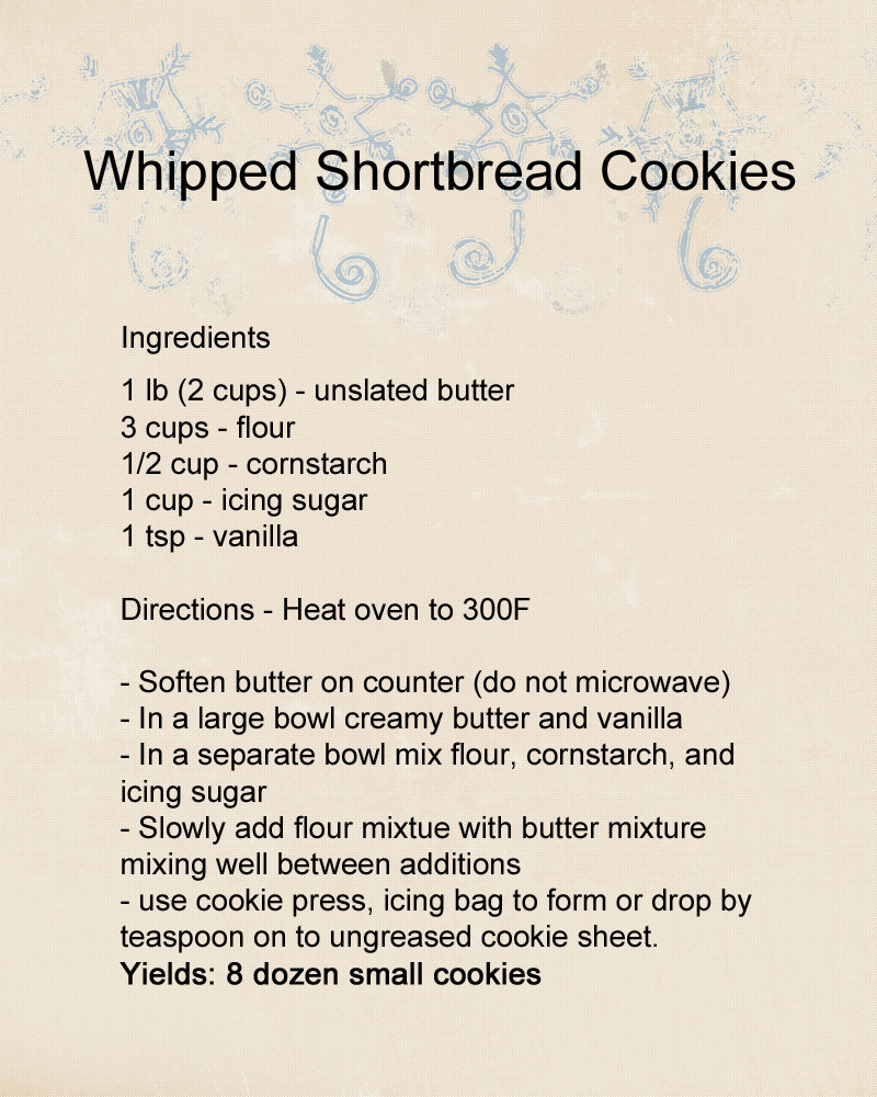 Whipped Shortbread Cookies With Cornstarch
 cornstarch recipes shortbread cookies