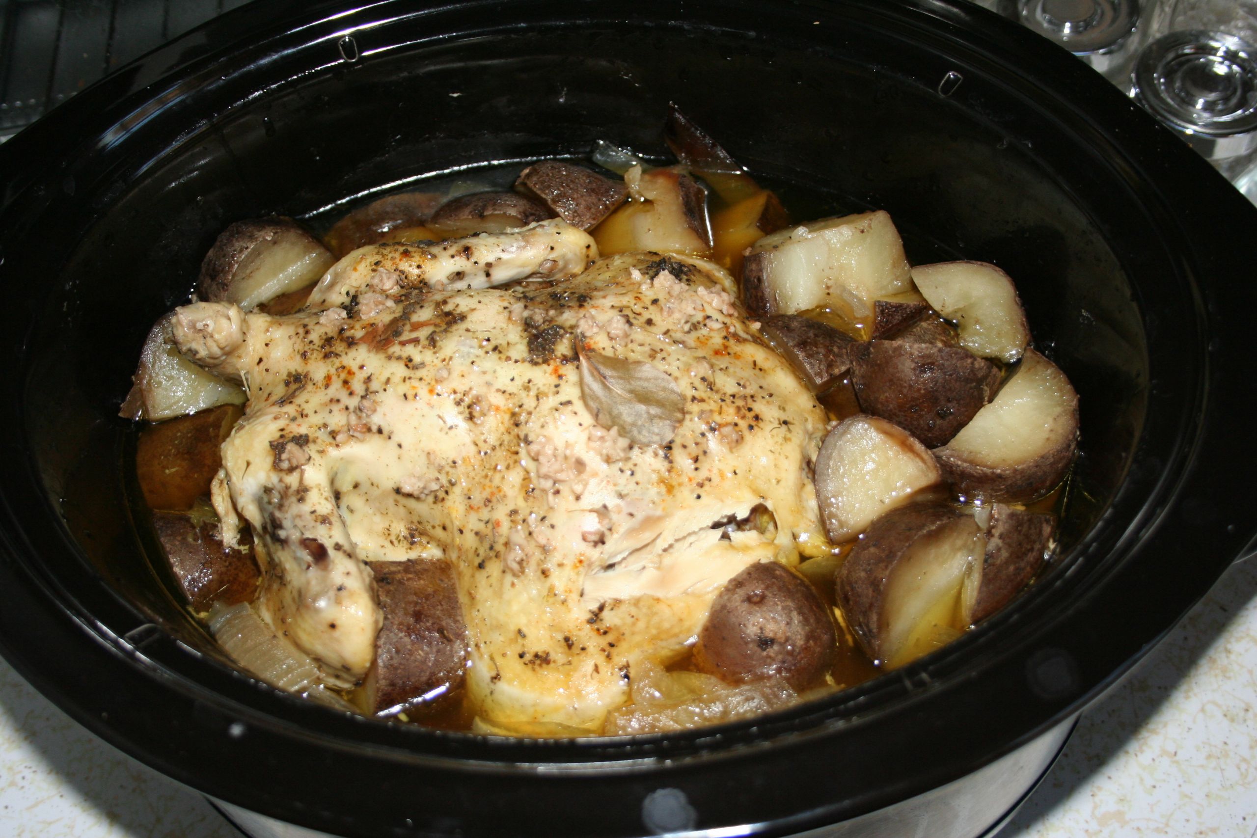Whole Chicken Crock Pot Recipe
 The Cheapest Whole Chicken Crock Pot Recipe Ever