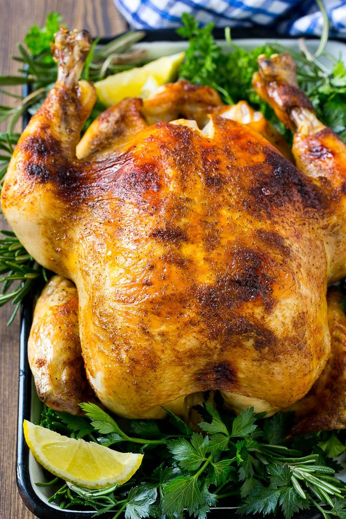 Whole Chicken Crock Pot Recipe
 Slow Cooker Whole Chicken Dinner at the Zoo