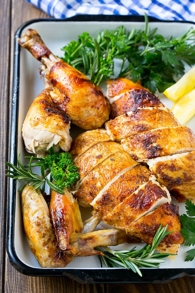 Whole Chicken Recipes Slow Cooker
 Slow Cooker Whole Chicken Dinner at the Zoo