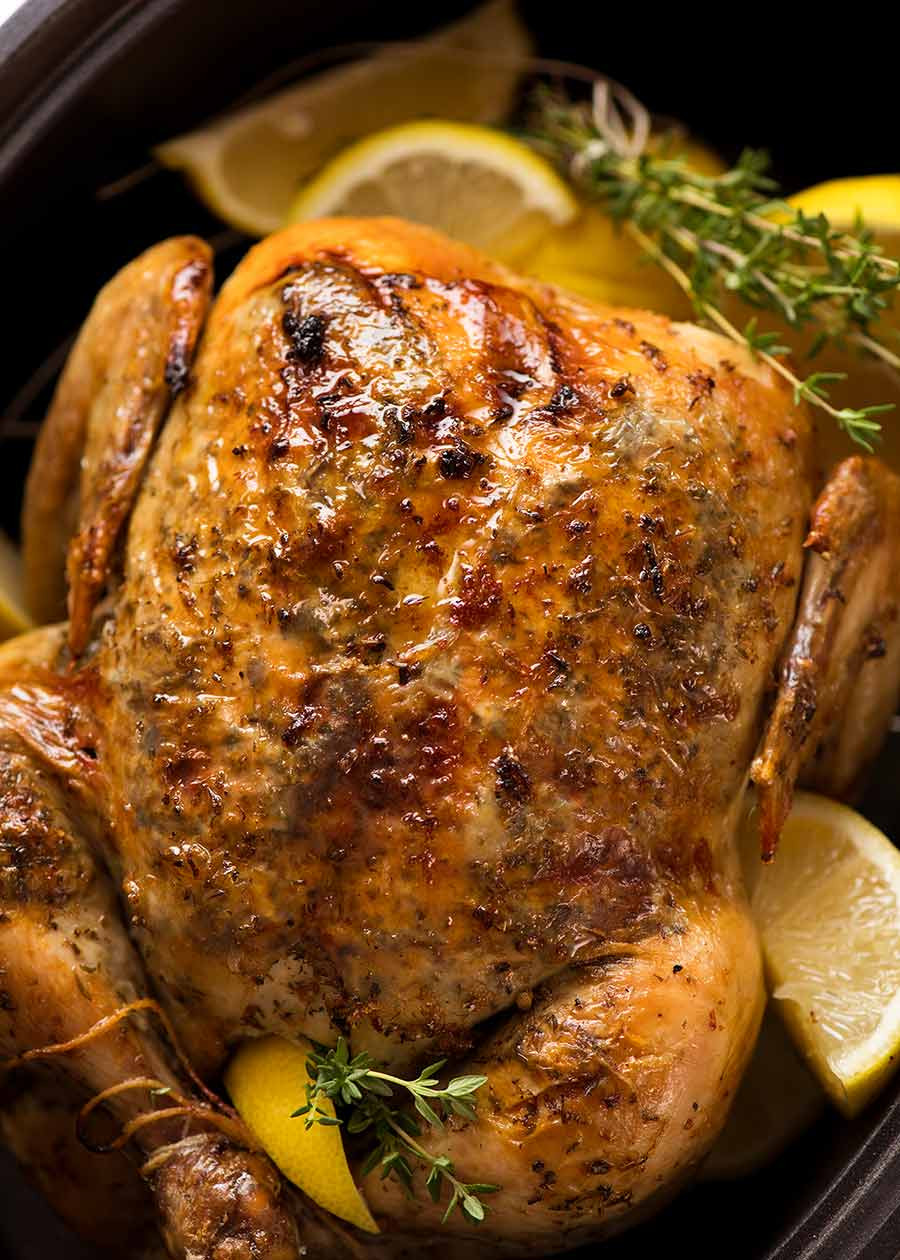 Whole Chicken Recipes Slow Cooker
 Slow Cooker Roast Chicken