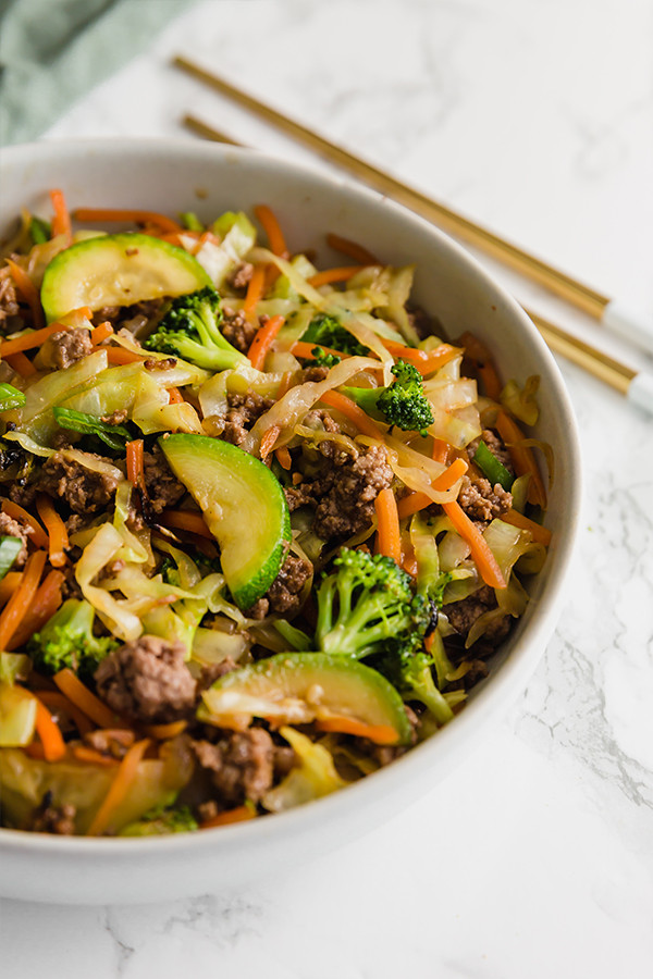 Whole30 Beef Recipes
 Ground Beef Stir Fry Paleo Whole30 AIP Unbound Wellness