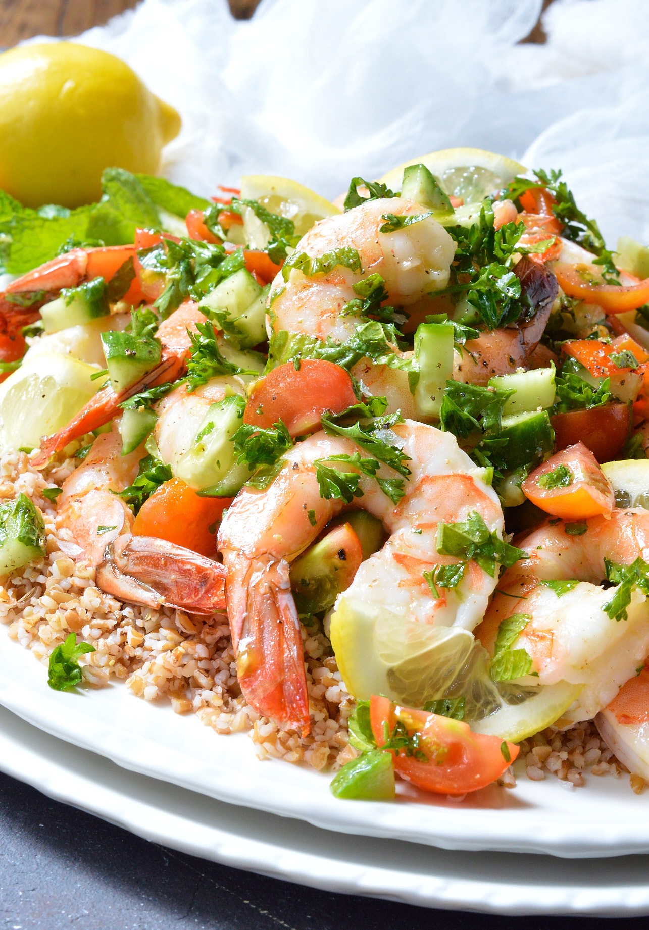 Whole30 Shrimp Recipes
 Tabouli Shrimp Salad Recipe Whole30 WonkyWonderful