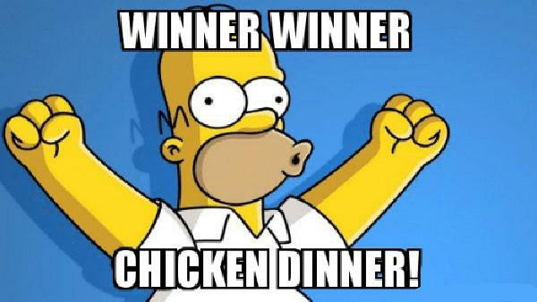 Winner Winner Chicken Dinner Origin
 70 Funniest Chicken Meme Meme Central