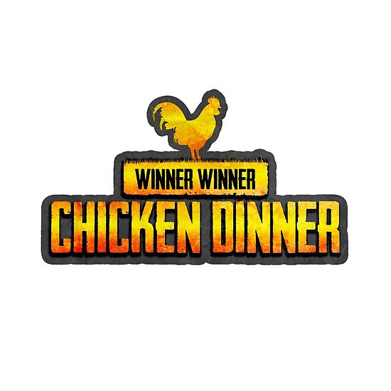 Winner Winner Chicken Dinner Pubg
 "WINNER WINNER CHICKEN DINNER PUBG" Poster by elchicodelab