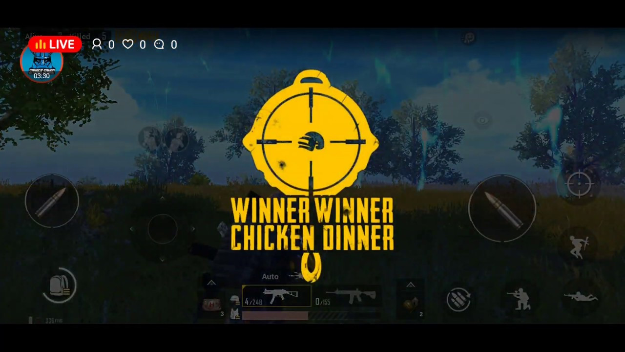 Winner Winner Chicken Dinner Pubg
 Pubg Mobile 20 kills Winner Winner Chicken Dinner