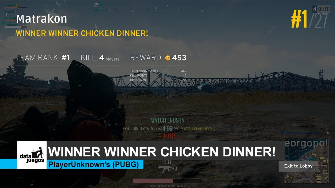 Winner Winner Chicken Dinner Pubg
 WINNER WINNER CHICKEN DINNER PUBG