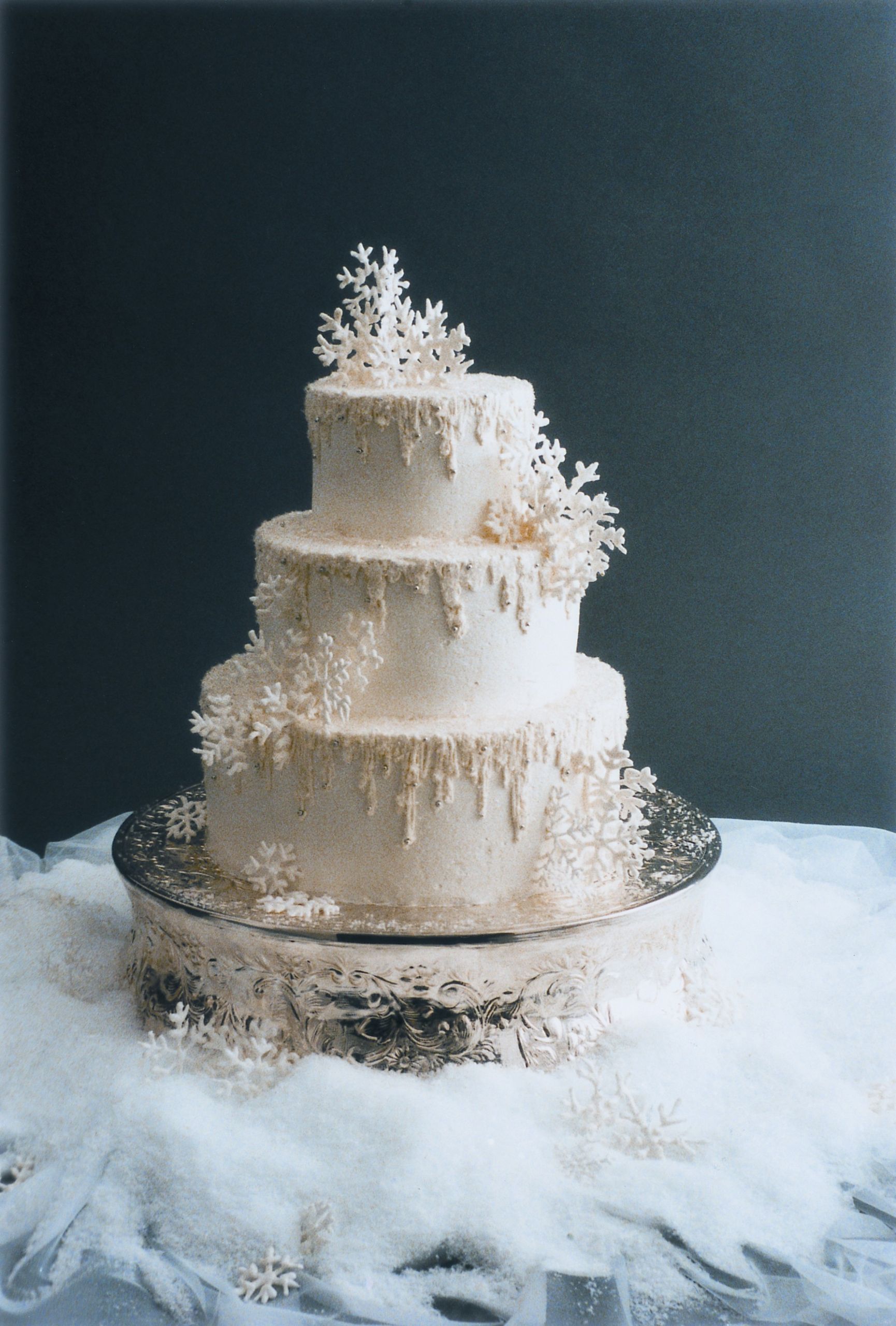 Winter Themed Wedding Cakes
 Finish Your Wedding Centerpiece