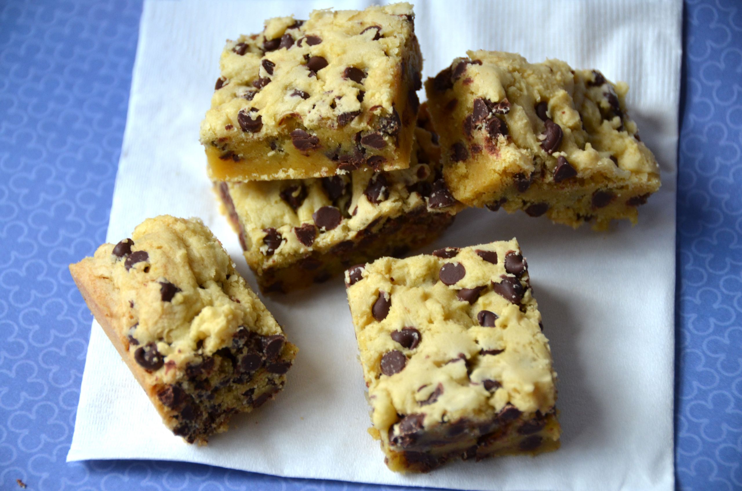 Yellow Cake Mix Cookie Bars
 Short And Sweet Lazy Cake Cookie Bars