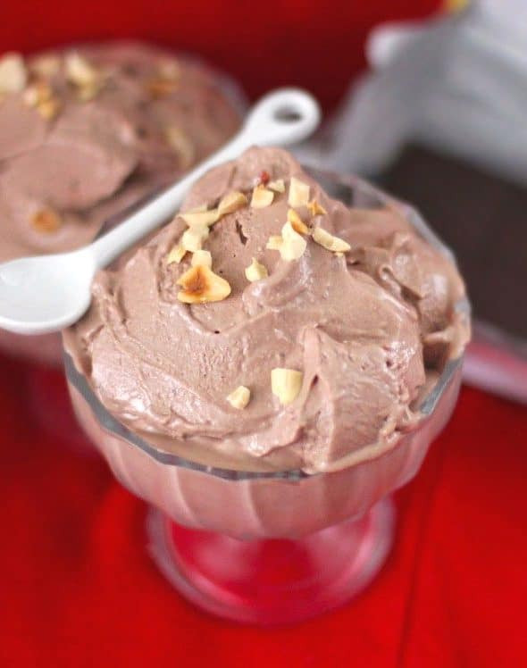 Yogurt Dessert Recipe
 Ultra Creamy Healthy Nutella Frozen Yogurt