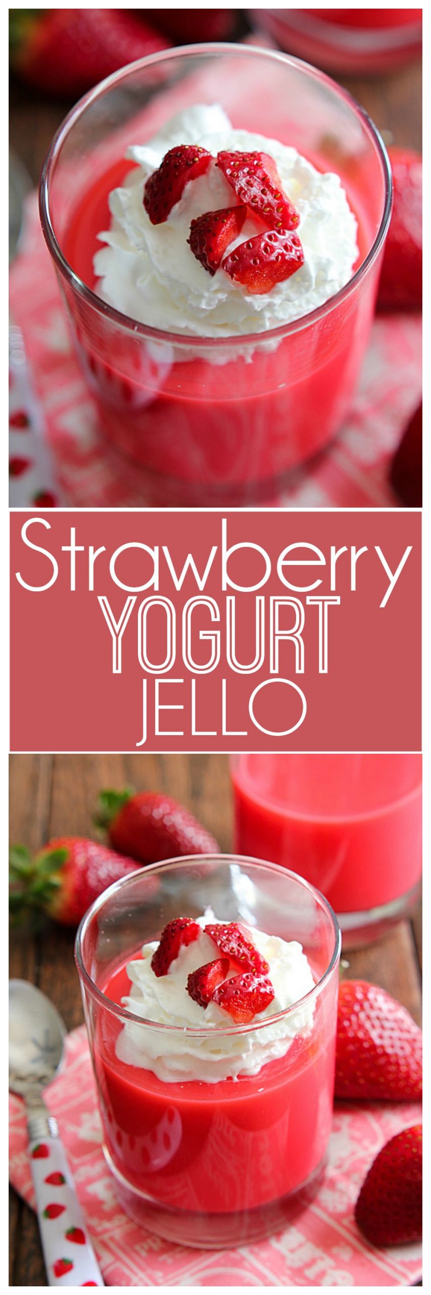 Yogurt Dessert Recipe
 Strawberry Yogurt Jello