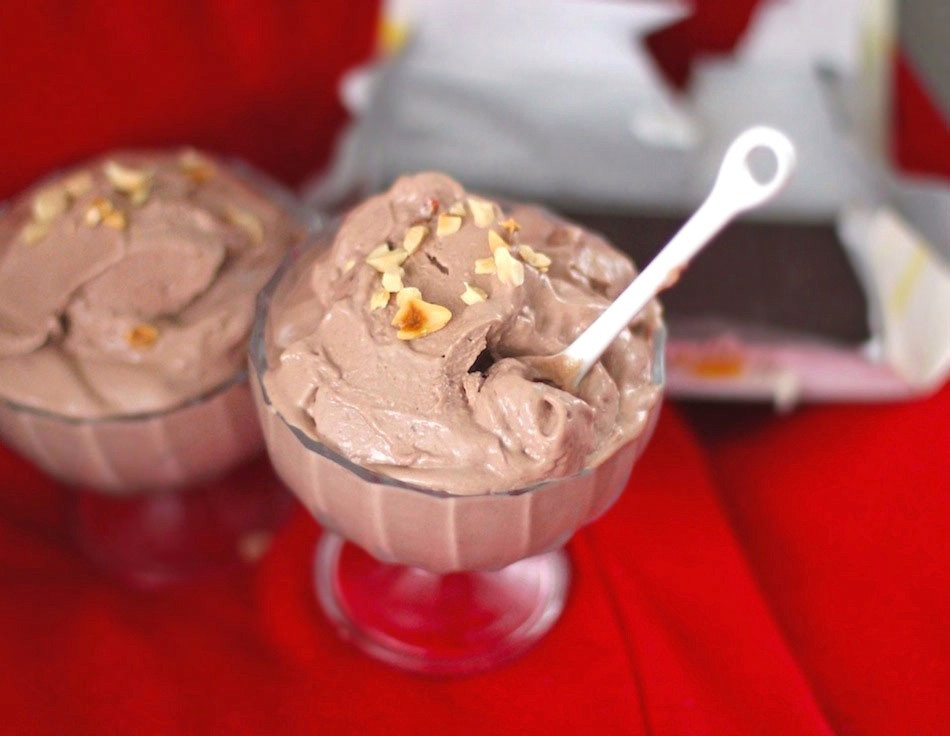 Yogurt Dessert Recipe
 Healthy Nutella Frozen Yogurt sugar free high protein