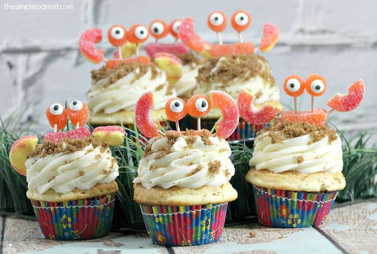 Blue Crab Cupcakes
 How to Make Candy Crab Cupcakes