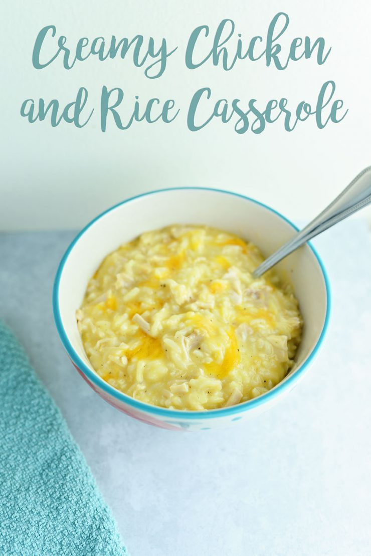 Creamy Chicken And Rice Casserole
 Creamy Chicken and Cauliflower Rice Casserole Recipe
