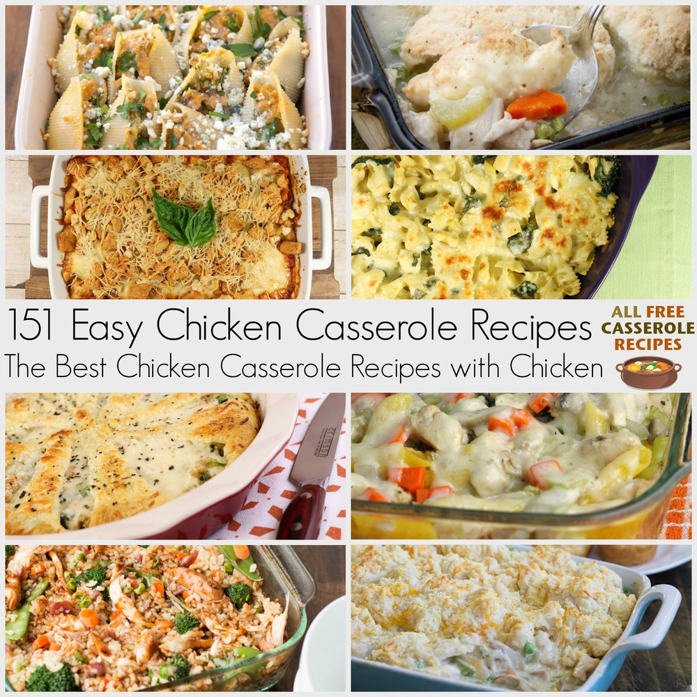 Easy Chicken Casserole Recipes
 