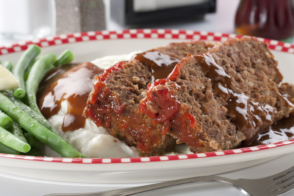 Meatloaf With Beef And Pork
 Dad s Meat Loaf