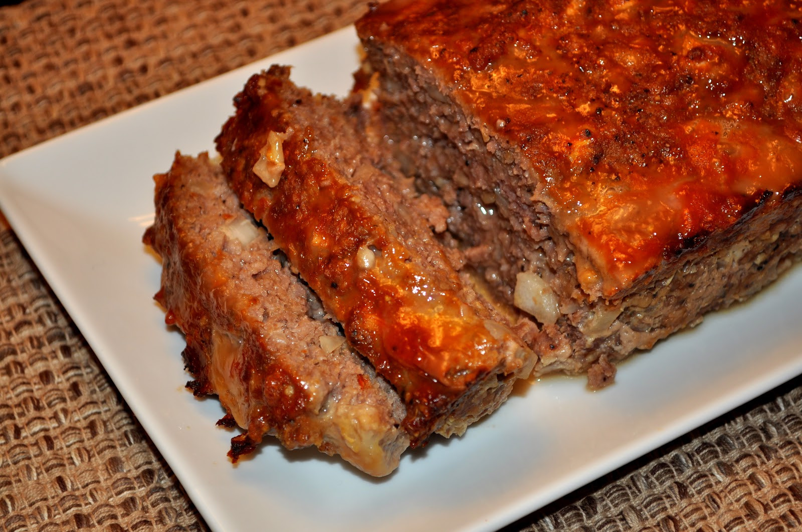 Meatloaf With Beef And Pork
 CookingwithSweetface Glazed Beef and Pork Meatloaf