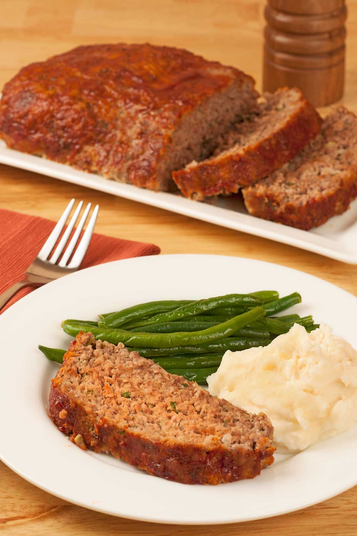 Meatloaf With Beef And Pork
 meatloaf with beef and pork mince