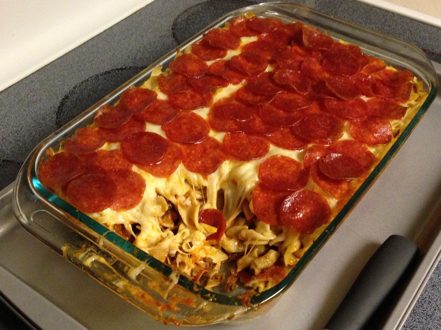 Pizza Casserole With Egg Noodles
 Pin on Recipe