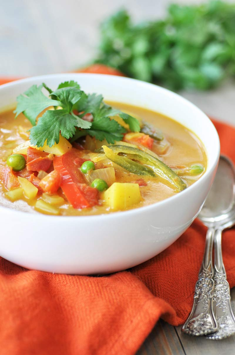 Potato Curry Soup
 