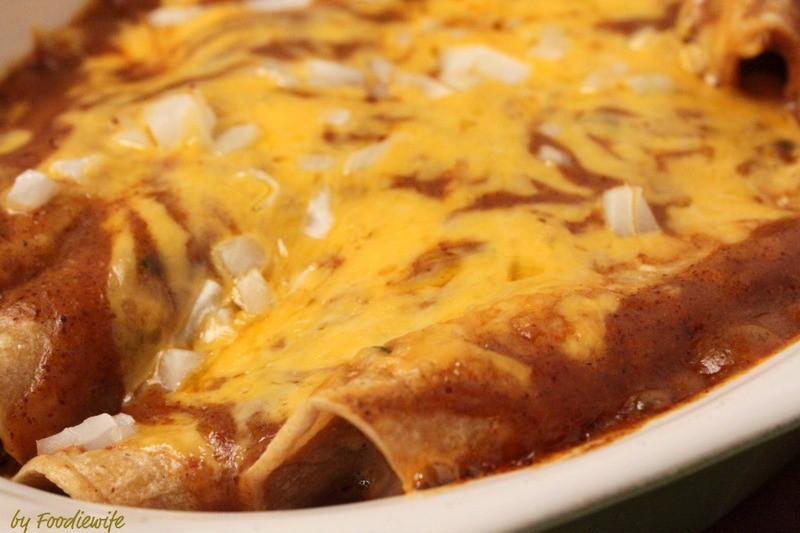 Tex Mex Cheese Enchiladas
 Cheese & ion Enchiladas with Tex Mex Chili Gravy Recipe