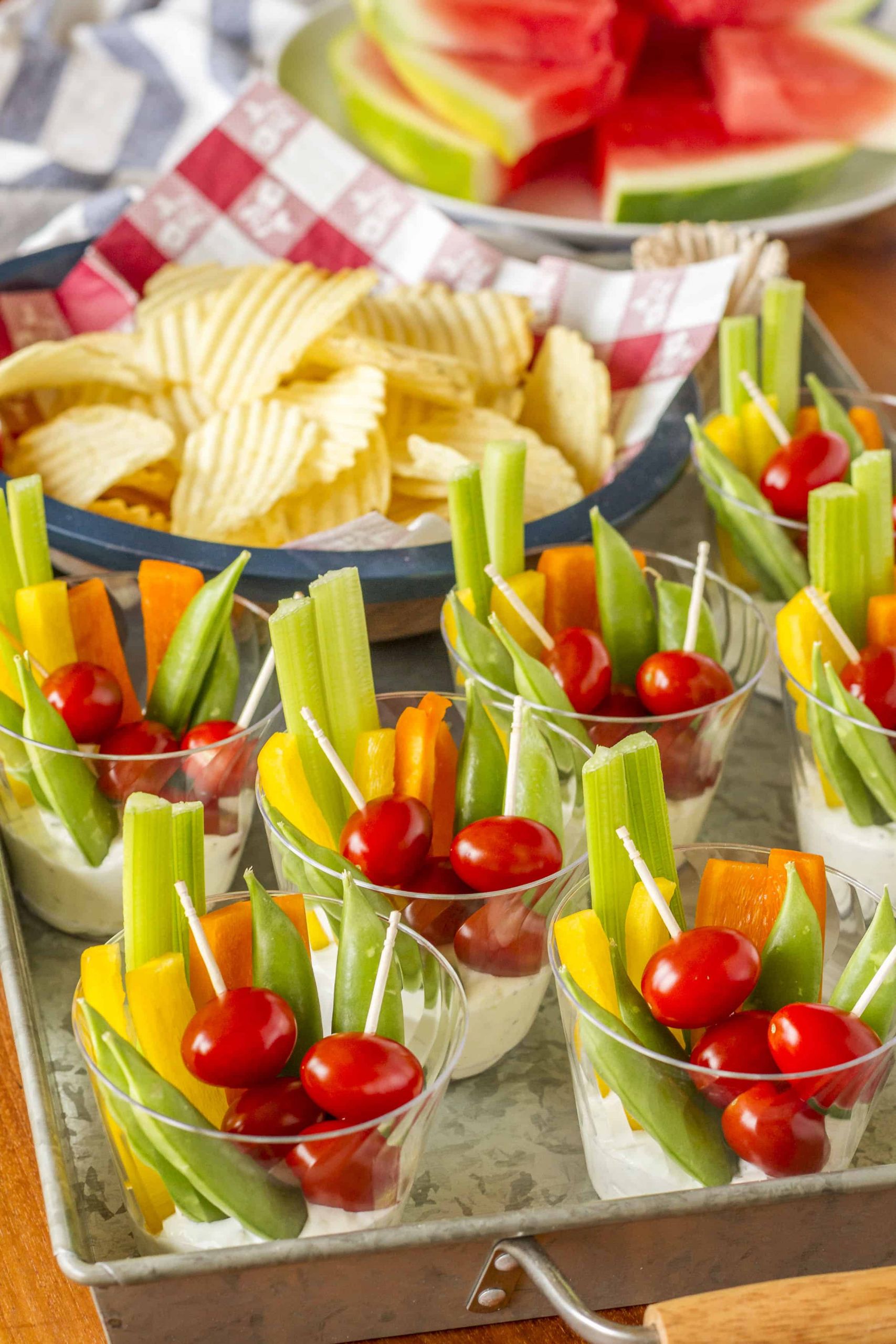 Vegetable Appetizer Recipes
 Individual Veggie Cups Party Appetizer Unsophisticook