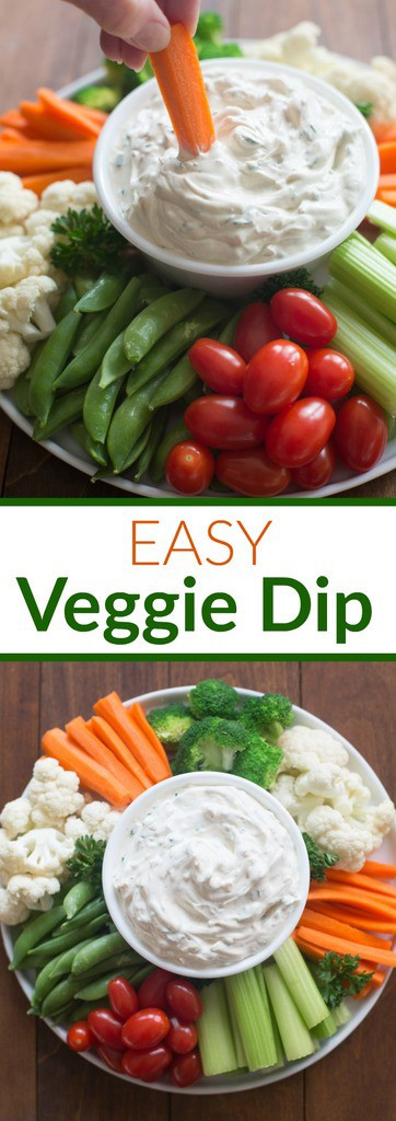 Vegetable Appetizer Recipes
 Easy Ve able Dip Tastes Better From Scratch