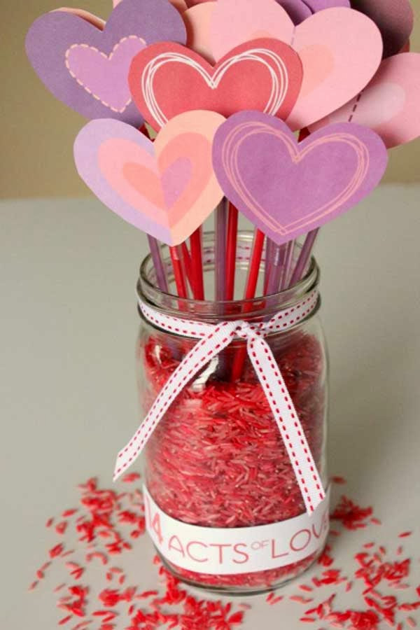Arts And Crafts Valentines Gift Ideas
 50 Creative Valentine Day Crafts for Kids